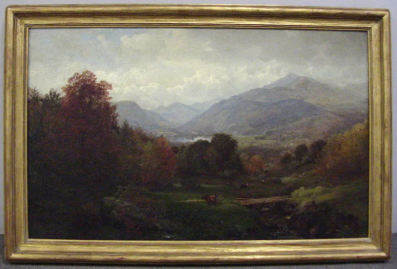 Vallée du Bouquet, Adirondack-bergen - William Trost Richards