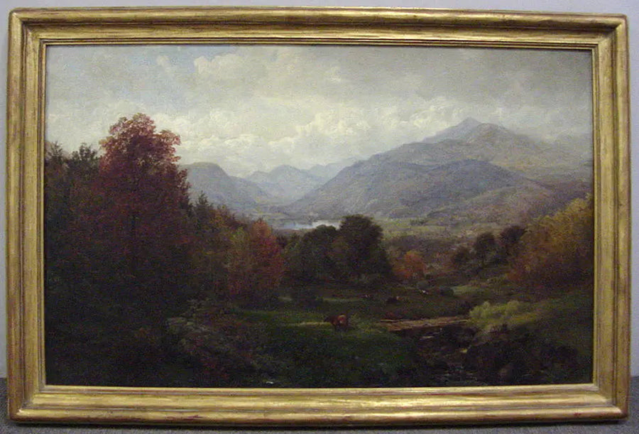 Vallée du Bouquet, Adirondack-bergen - William Trost Richards