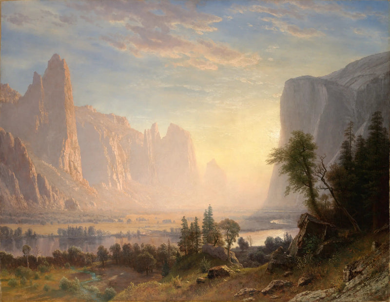 Yosemitedaln - Albert Bierstadt