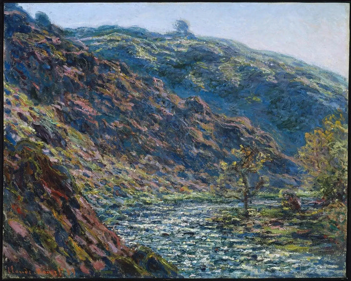 The Petite Creuse Valley W1230 - Claude Monet
