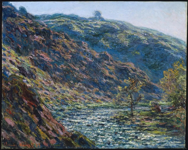 The Petite Creuse Valley W1230 - Claude Monet