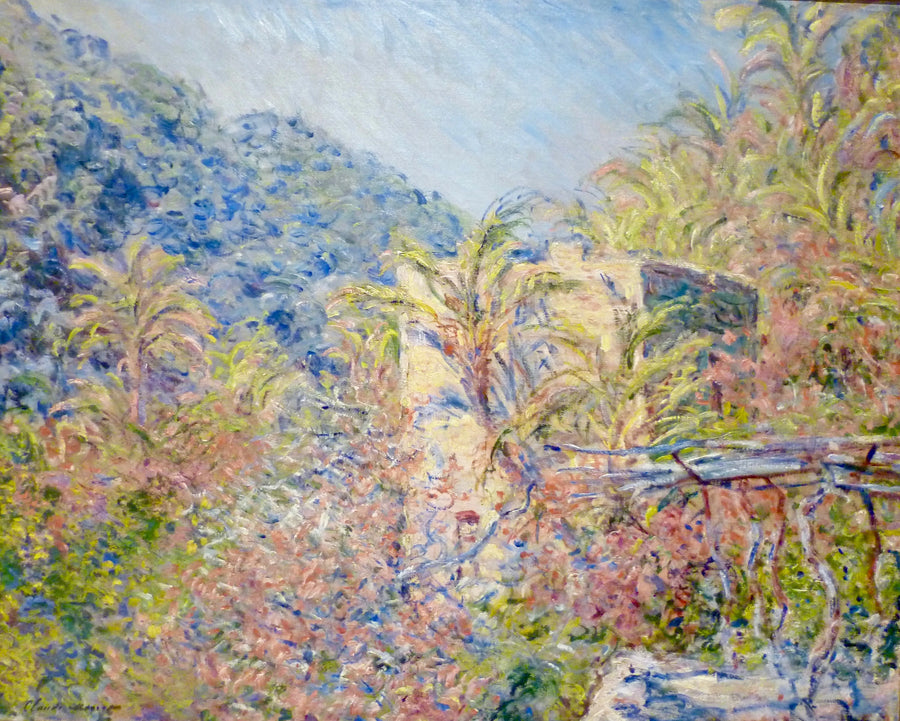 Vallée de Sasso. Soleffekt - Claude Monet