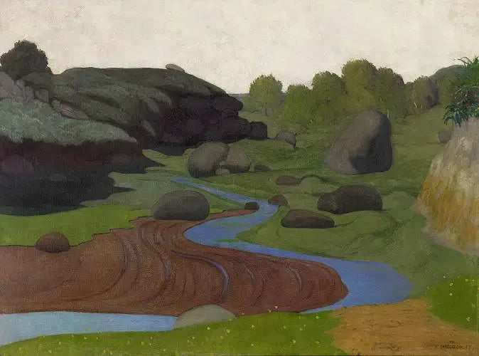 Bretonvall, Troieras - Félix Vallotton