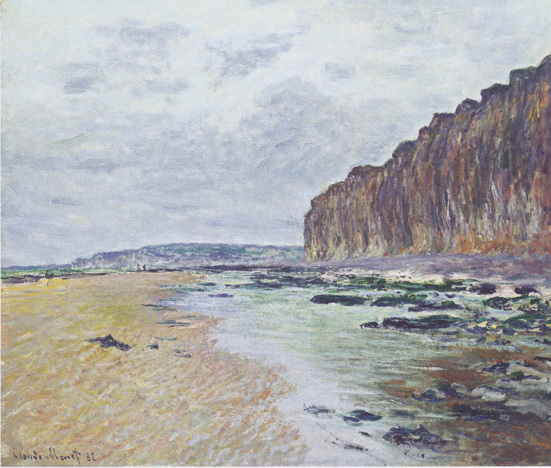 Varengeville, lågvatten - Claude Monet