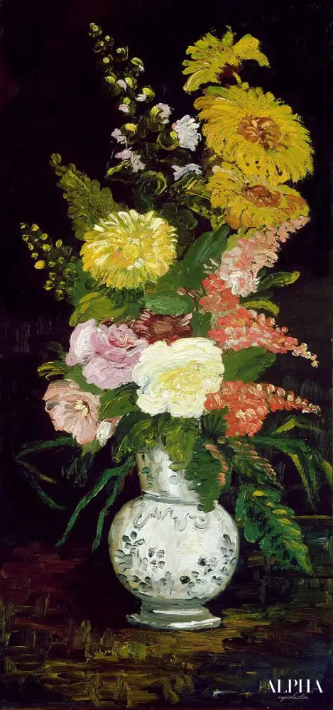 Vase à fleurs - Van Gogh - Reproductions de tableaux et peintures haut de gamme