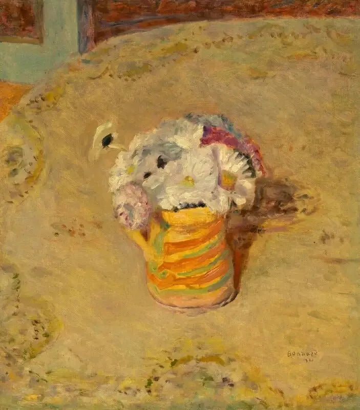 Vas med blommor - Pierre Bonnard