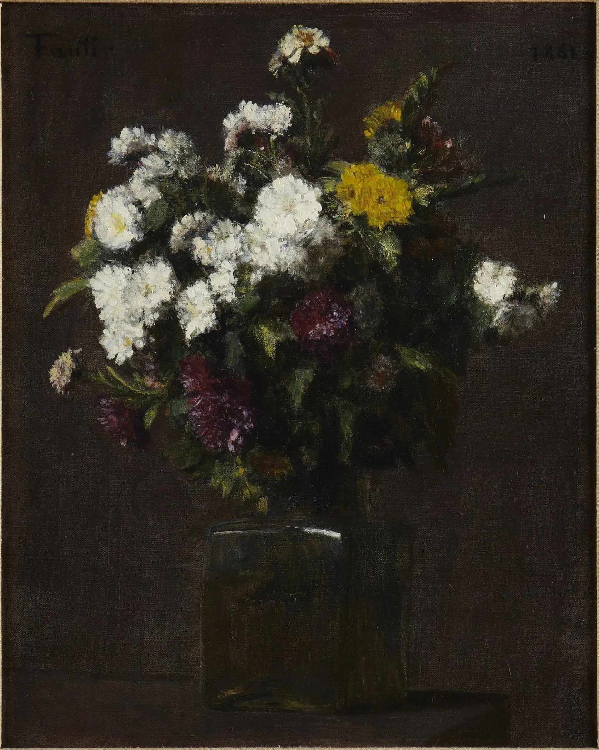 Vase de fleurs - Henri Fantin-Latour - Alpha Reproduction