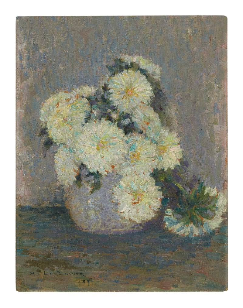 Vas för blommor - Henri Le Sidaner