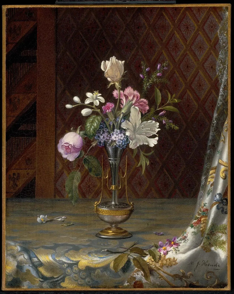 Blomstervas blandade - Martin Johnson Heade