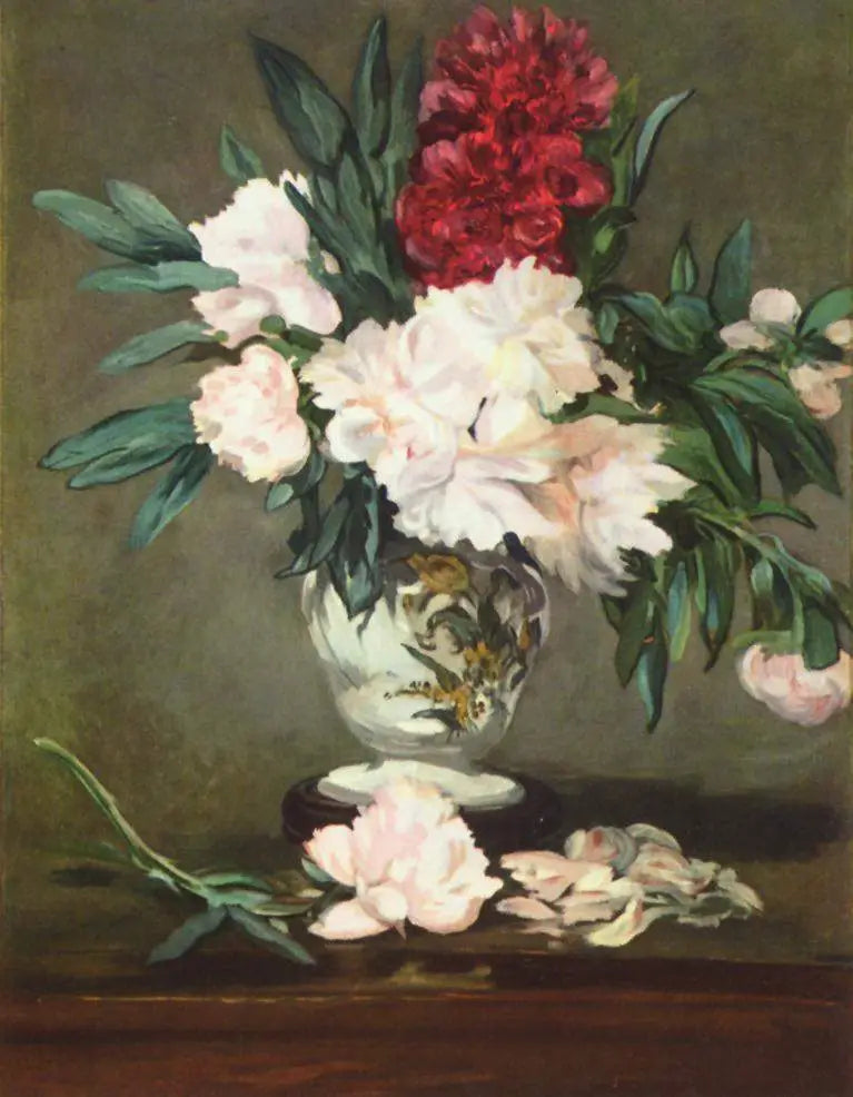 Pionvas på fot - Édouard Manet