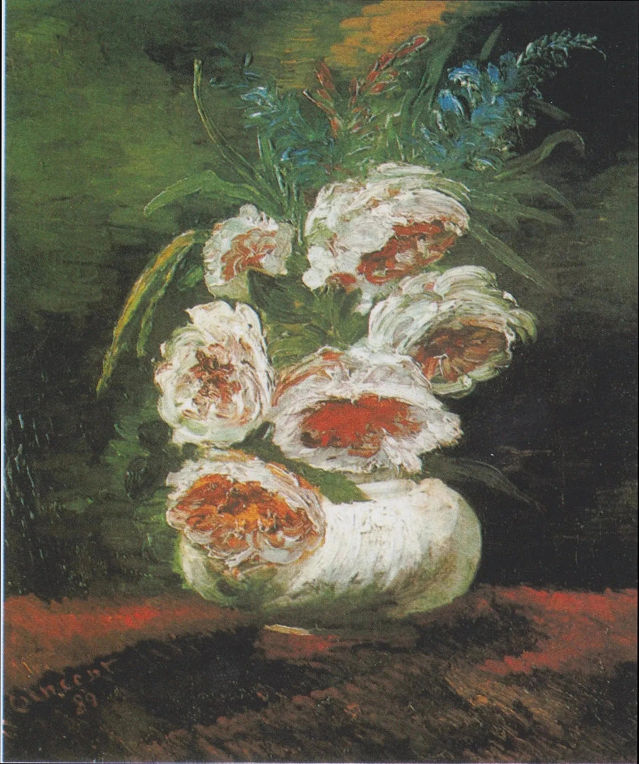 Vas med pioner - Vincent van Gogh