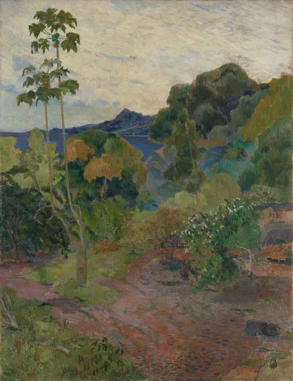 Tropisk vegetation, Martinique - Paul Gauguin