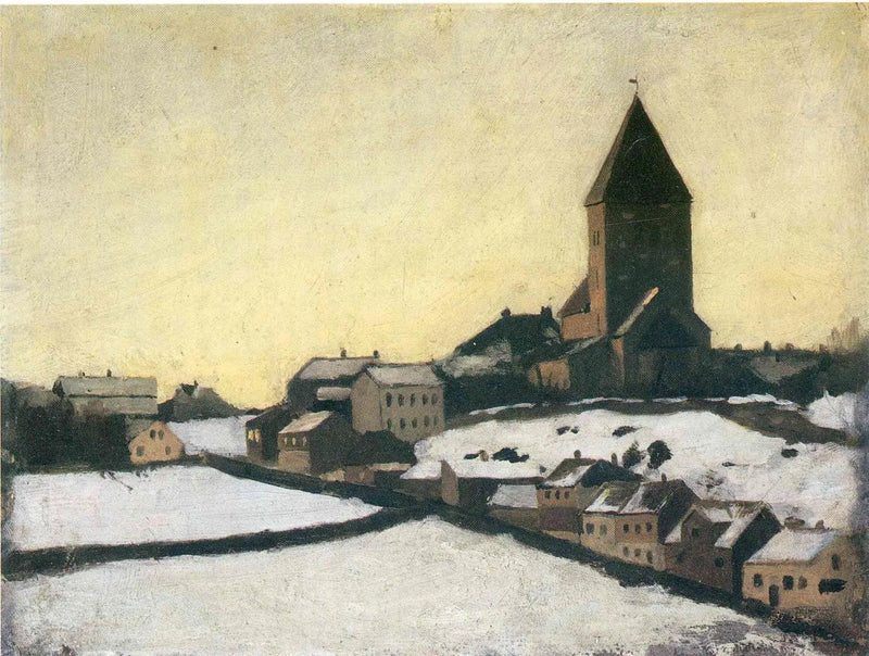 Vakt Kyrka i Aker - Edvard Munch