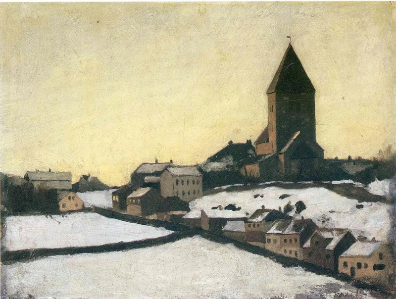 Vakt Kyrka i Aker - Edvard Munch