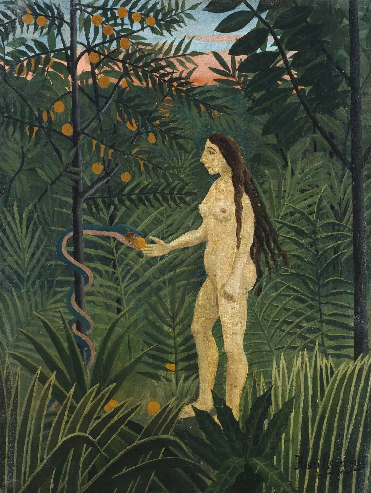 Veille - Henri Rousseau - Alpha Reproduction