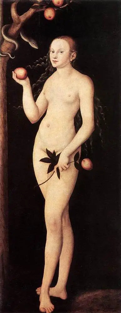 Veille - Lucas Cranach the Elder image 1 reproduction de peinture à l’huile