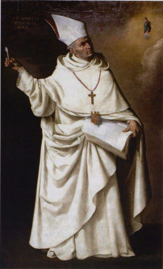 Vördnadsvärde Jerónimo Miguel Carmelo - Francisco de Zurbarán