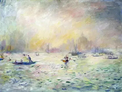 Venedig — dimma - Pierre-Auguste Renoir