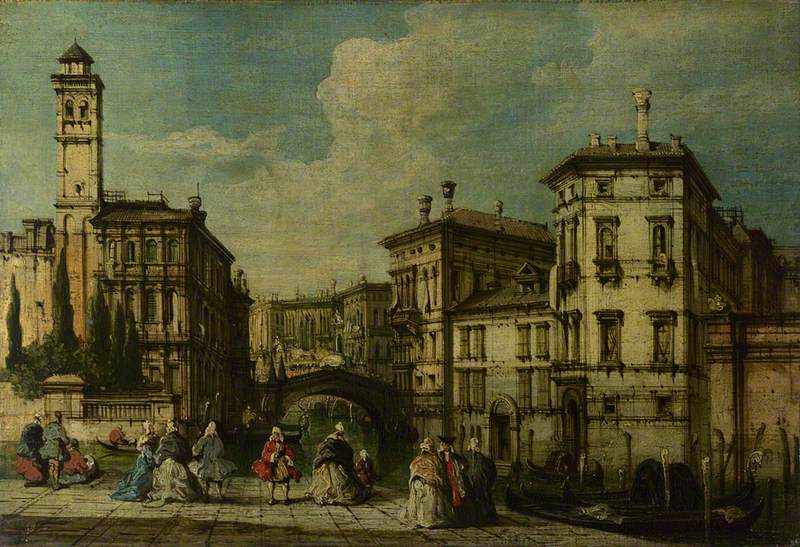 Venedig: Entré till Cannaregio - Francesco Guardi
