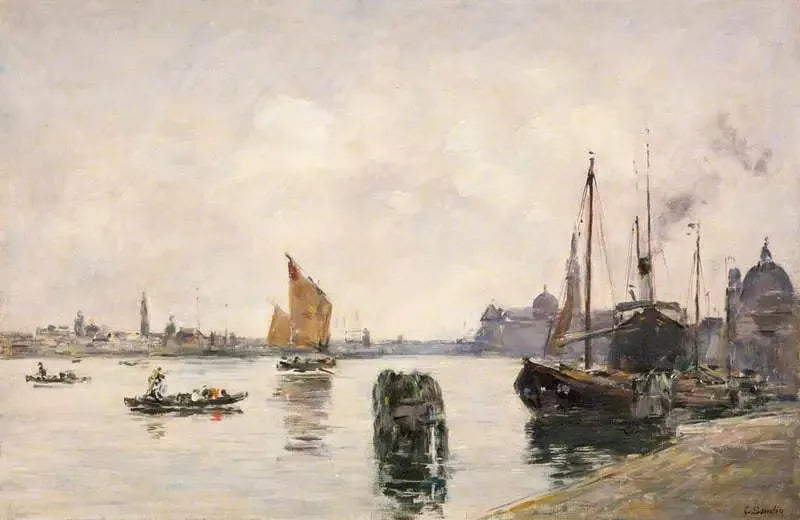Venedig - Eugène Boudin