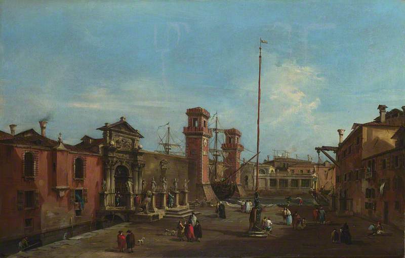 Venise: L’Arsenal - Francesco Guardi - Alpha Reproduction