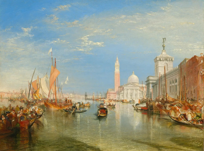 Venedig, Dogana och San Giorgio Maggiore - J. M. W. Turner
