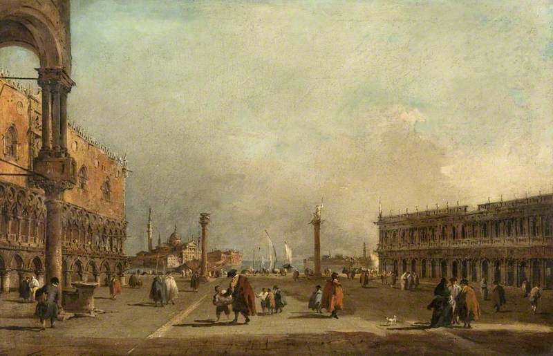 Venise: la Piazzetta di San Marco - Francesco Guardi - Alpha Reproduction