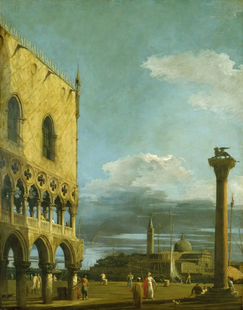 Venedig: Piazzetta mot San Giorgio Maggiore - Canaletto