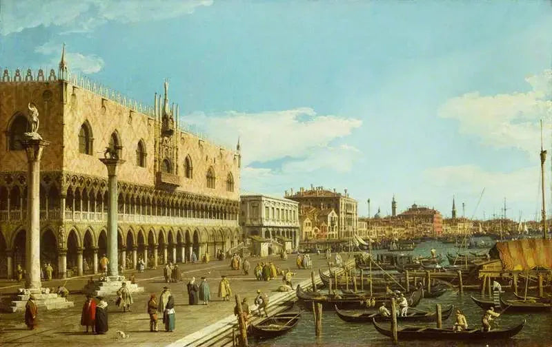 Venedig: Riva degli Schiavoni - Canaletto