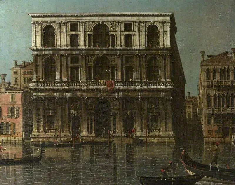 Venedig: Palais Grimani - Canaletto