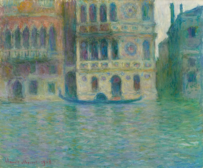 Venedig, Palazzo Dario W1757 - Claude Monet