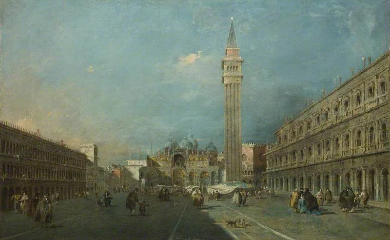 Venice: Piazza San Marco - Francesco Guardi