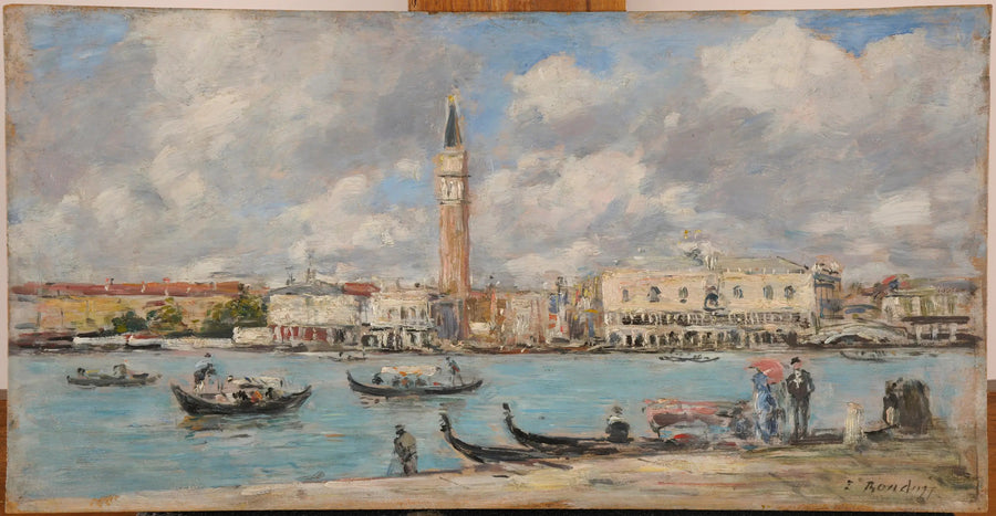 Venedig. San Giorgio - Eugène Boudin