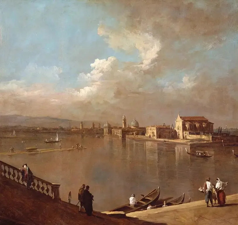 Venedig: vy mot Murano från Fondamenta Nuove - Canaletto