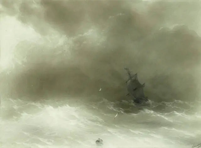 Väntar på vind - Ivan Aïvazovski