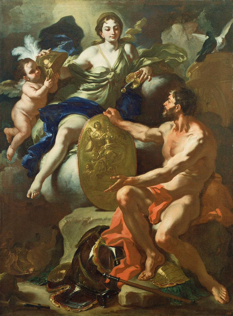 Venus vid Vulcans smedja - Francesco Solimena