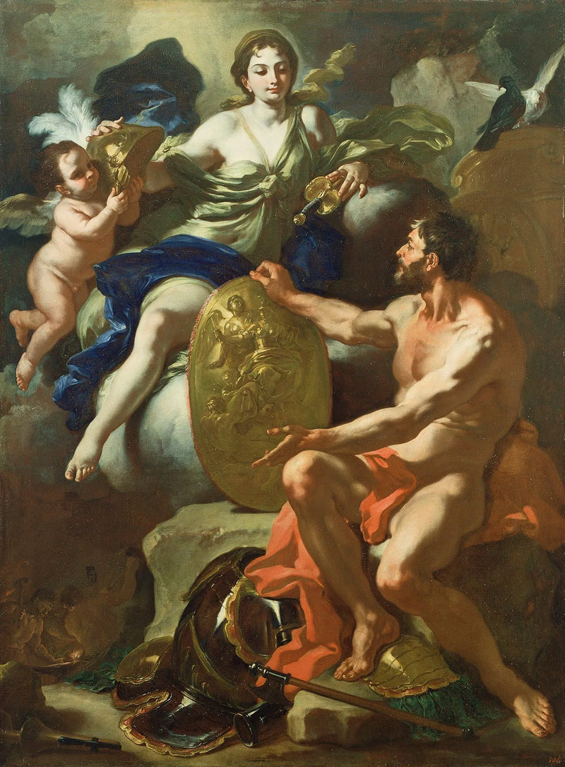 Venus vid Vulcans smedja - Francesco Solimena