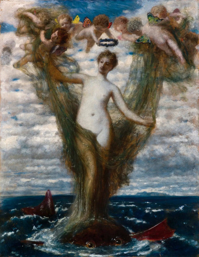 Venus Anadyomé - Arnold Böcklin