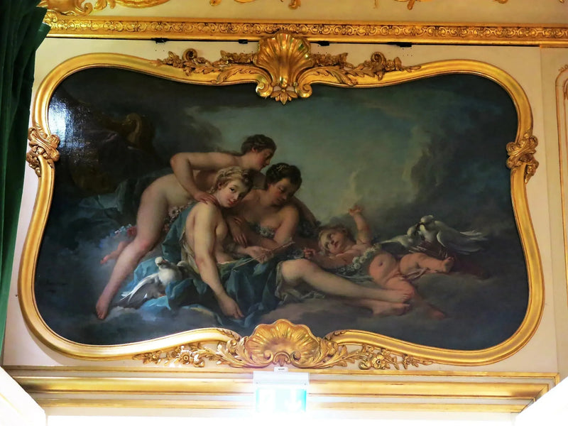 Venus avväpnar kärleken - François Boucher