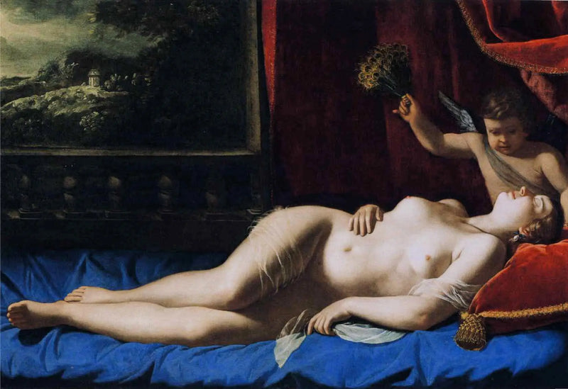 Sovande Venus - Artemisia Gentileschi