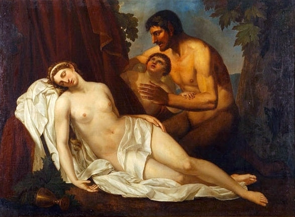Vénus berusad av en satyr (« La Nuda ») - Annibale Carracci
