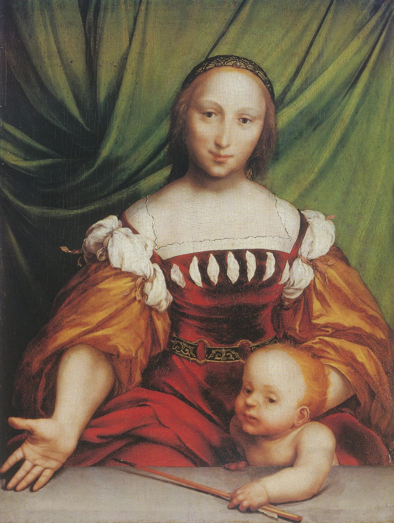 Venus och Amor - Hans Holbein den yngre