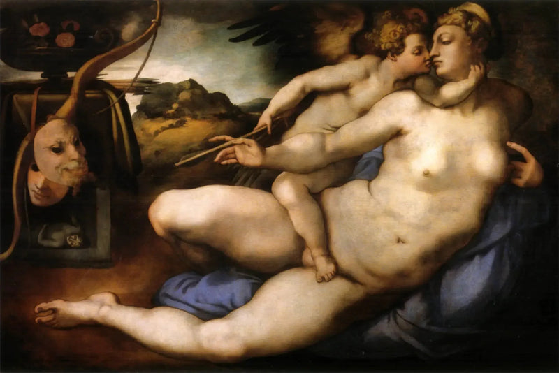 Vénus och Amor - Pontormo