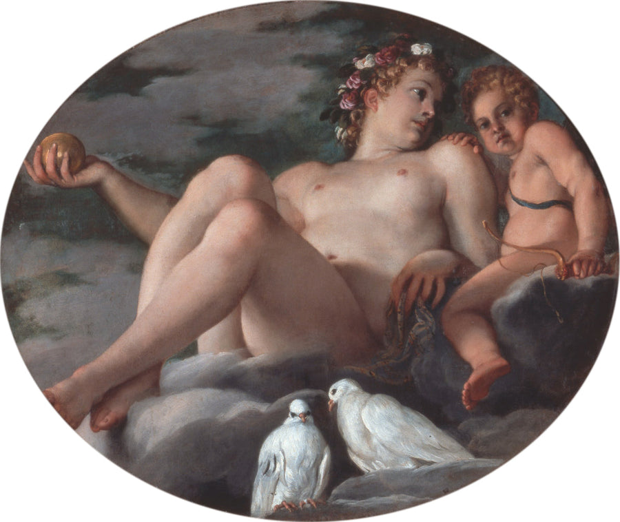 Venus och Cupido - Annibale Carracci