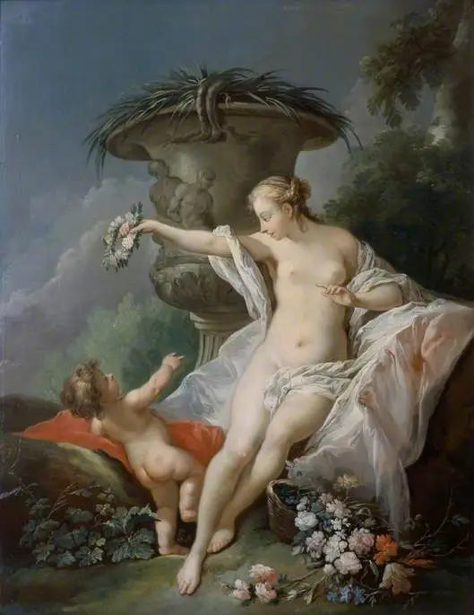 Venus och Cupido - François Boucher