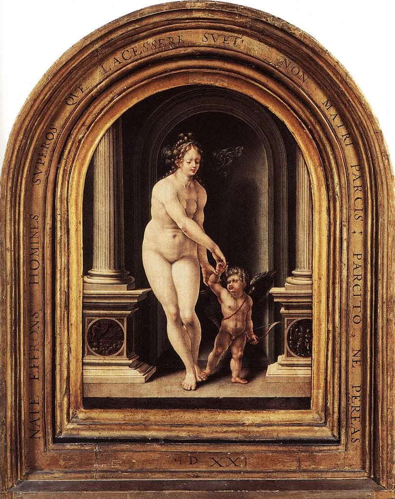 Vénus och Cupidon - Jan Gossaert