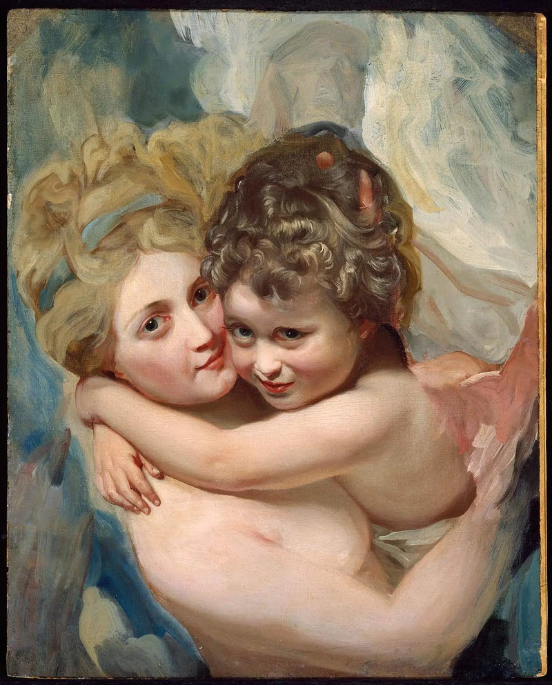 Venus och Cupido - John Singleton Copley