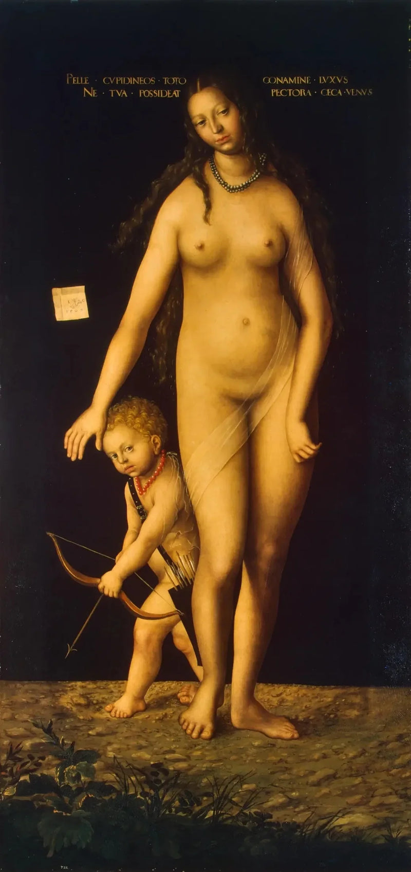 Venus och Cupido - Lucas Cranach den äldre