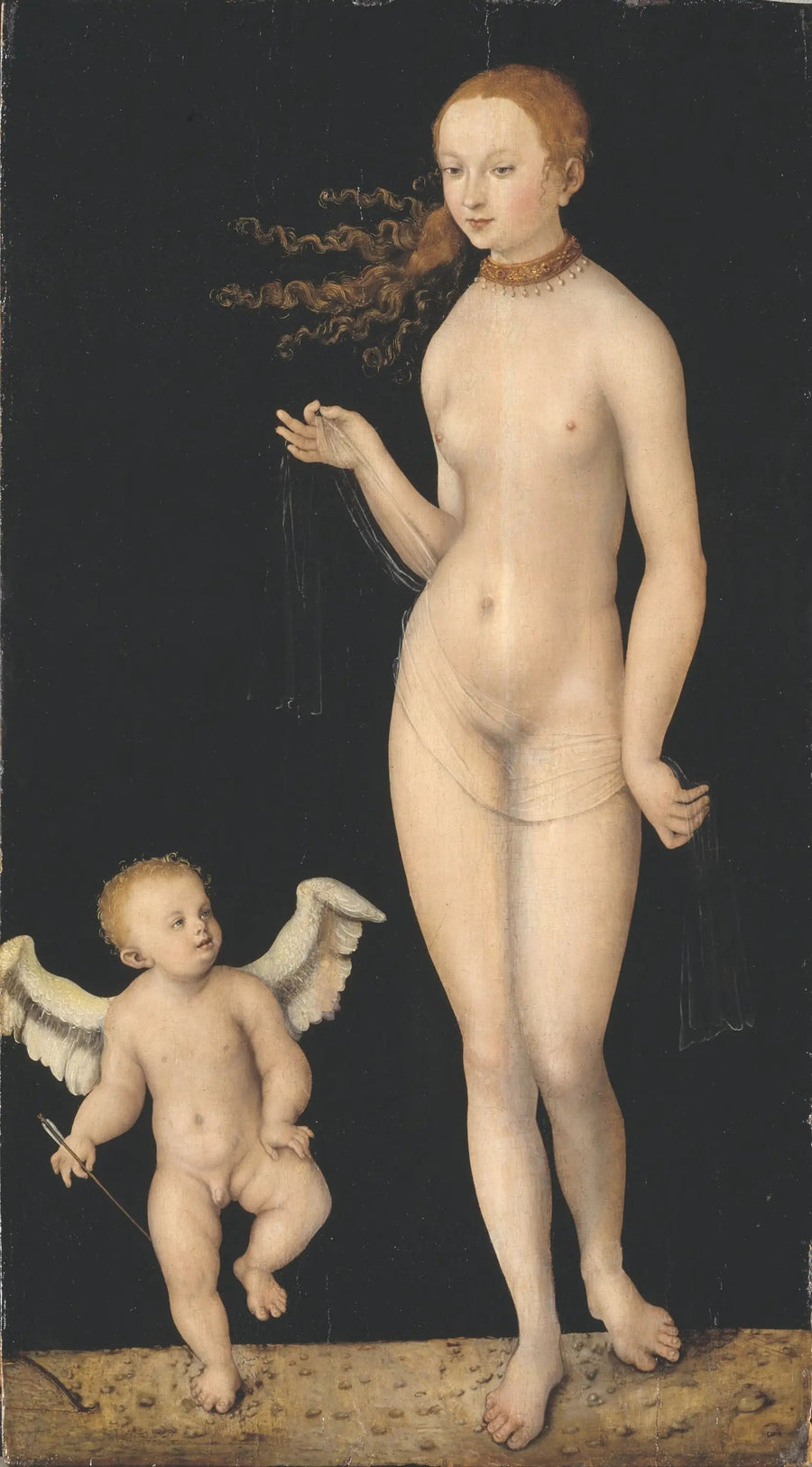Venus och Cupido - Lucas Cranach den äldre