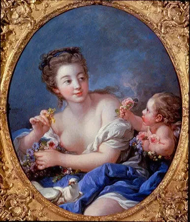 Venus och kärleken - François Boucher